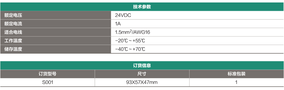 三菱О系列專用端子臺S001