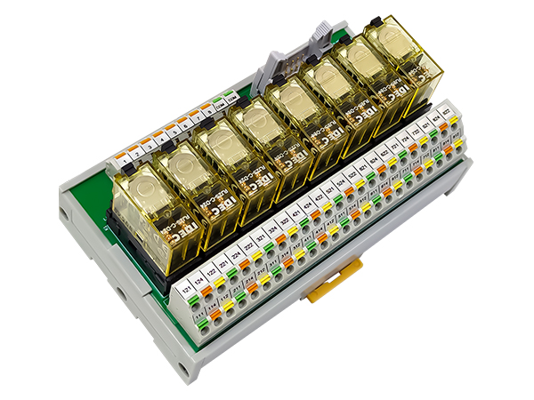 直插式繼電器模組(SMD-8DO-2CO-DRY-FT/T 24VDC)