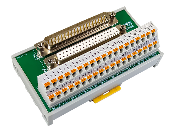 直插式DB接口端子臺(SMD-E37MF-T)