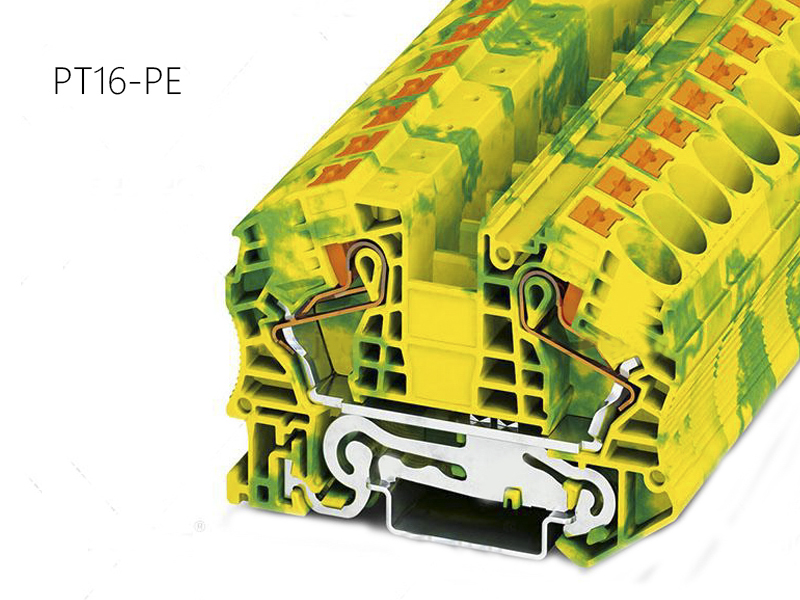 世麥德 直插式接地端子 PT16-PE