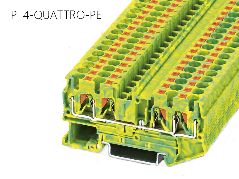 世麥德 直插式接地端子 PT4-QUATTRO-PE