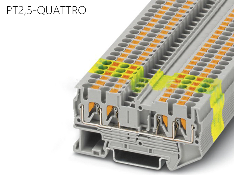 世麥德 直插式接線(xiàn)端子 PT2.5-QUATTRO